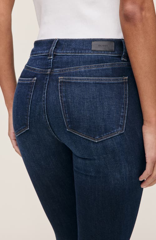 Dl1961 Mara Instasculpt Mid Rise Ankle Straight Leg Jeans In Blue