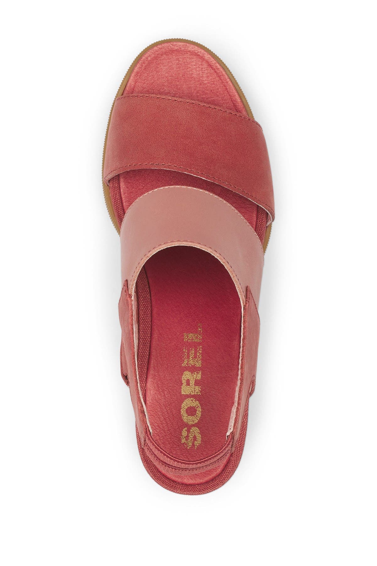 Joanie II Slingback Wedge Sandal, Alternate, color, SANDALWOOD PINK