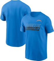 Nike Men's Nike Powder Blue Los Angeles Chargers Sideline Dri-FIT T-Shirt