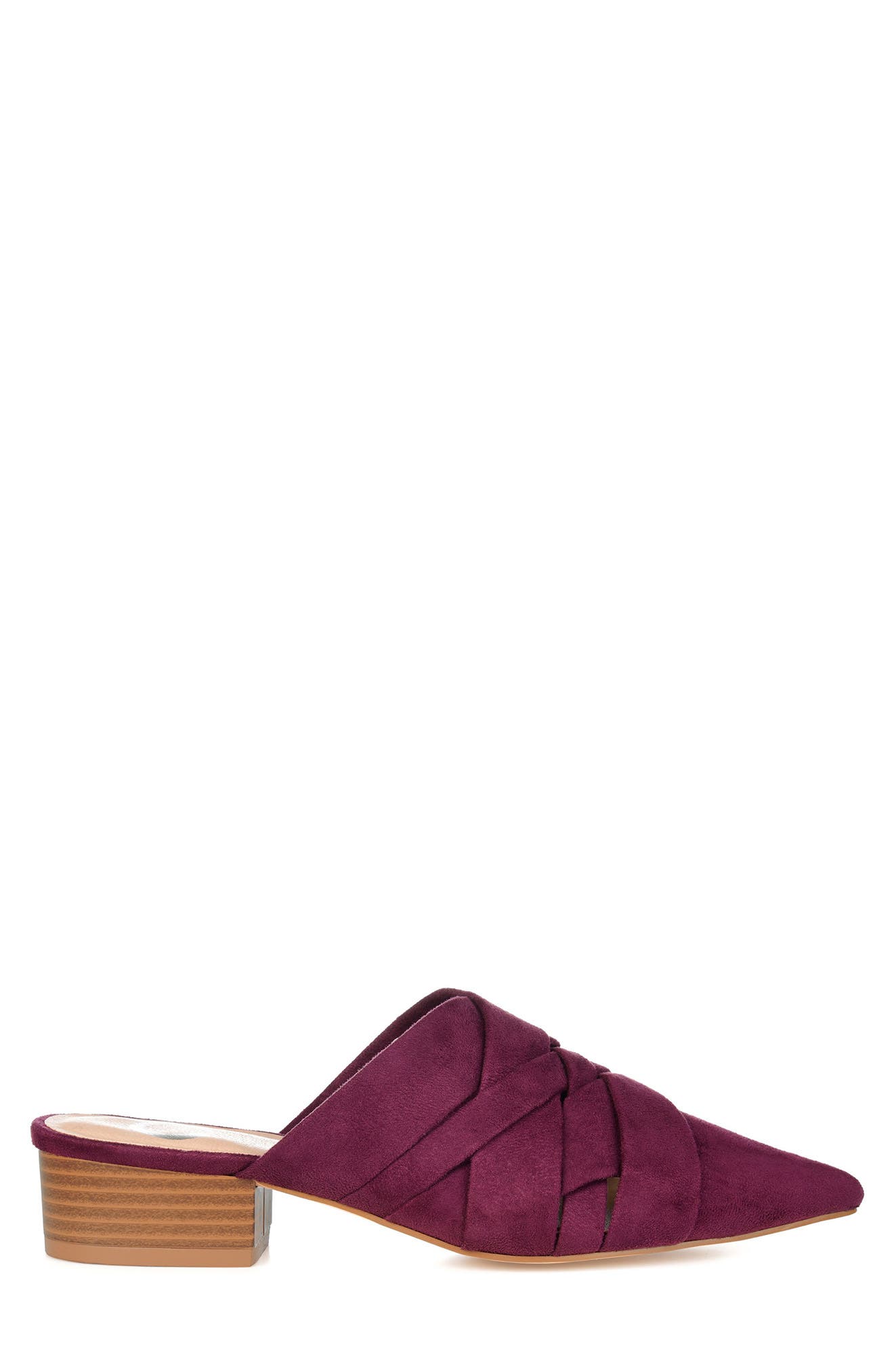 Kalida Pointed Toe Mule, Alternate, color, PURPLE