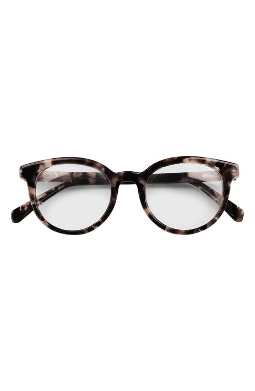 Eyebobs Rush Hour 48mm Blue Light Blocking Round Reading Glasses