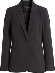 Halogen® Single Button Blazer