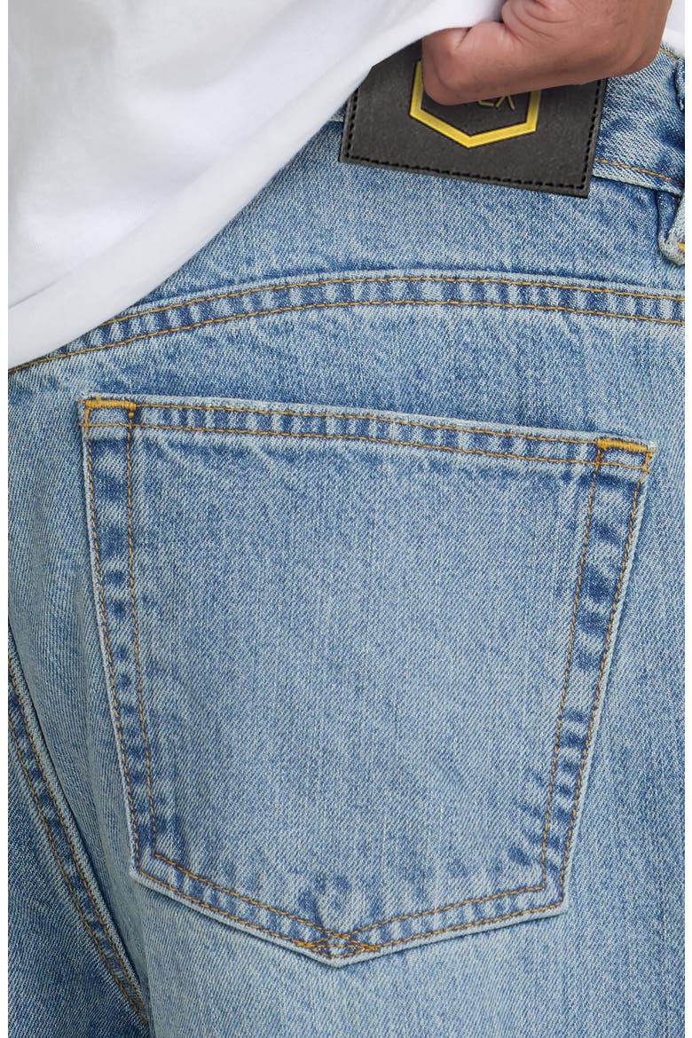 Americana Dayshift Relaxed Straight Fit Jeans, Alternate, color, STONE WASH
