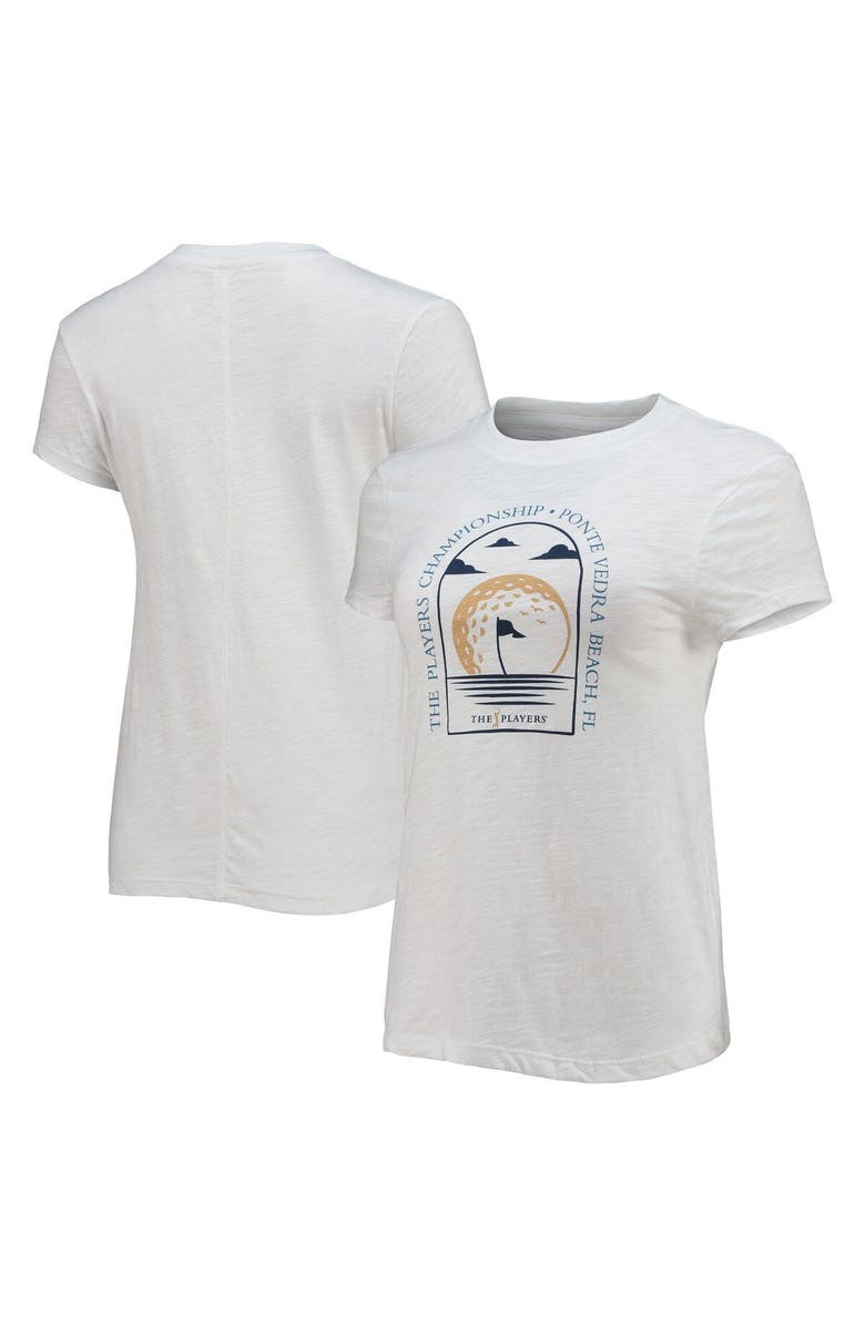 LUSSO Women's Lusso White THE PLAYERS Championship Lex T-Shirt, Main, color, White