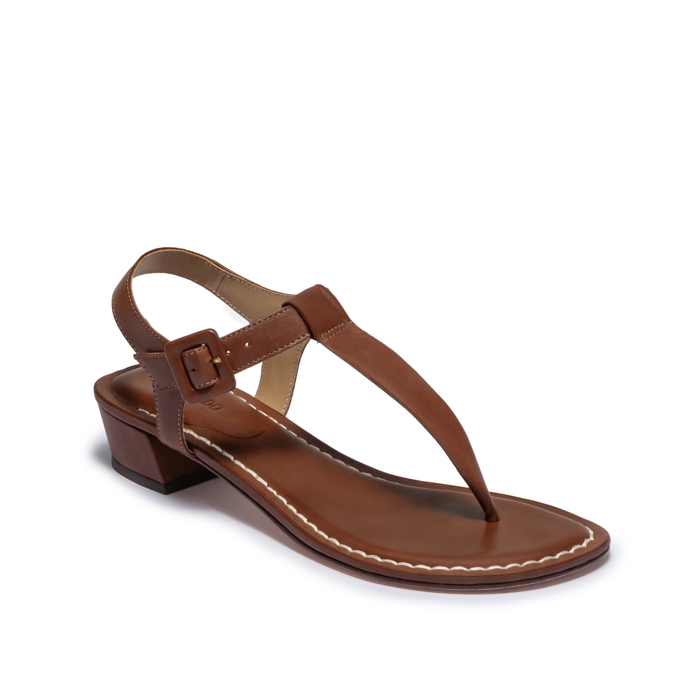 Goyara Demi Heel Sandal, Alternate, color, MAHOGANY