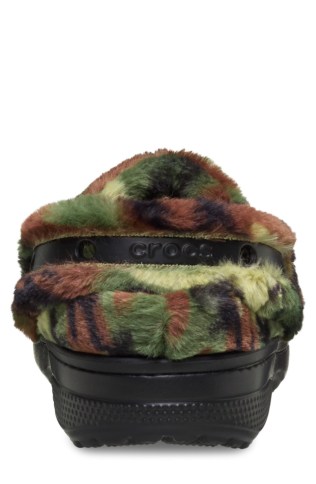 CROCS Classic Unfurgettable Camo Clog, Alternate, color, Army Green Multi