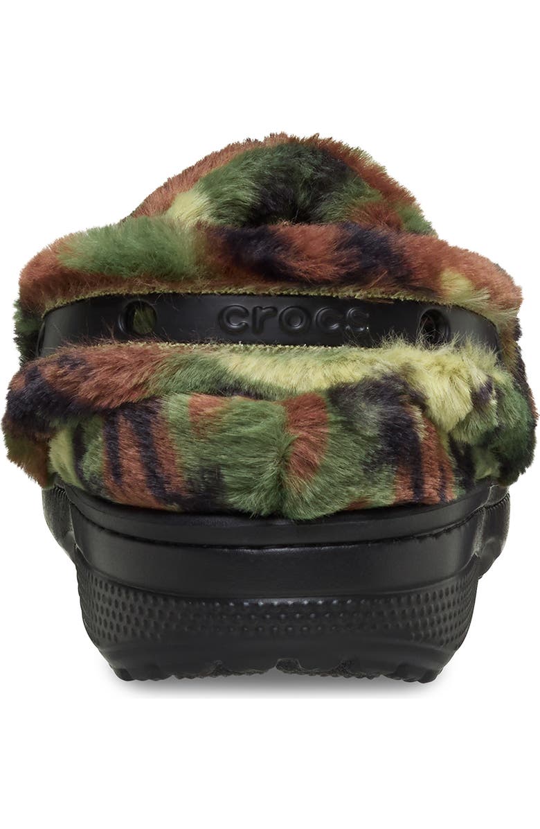 CROCS Classic Unfurgettable Camo Clog, Alternate, color, Army Green Multi