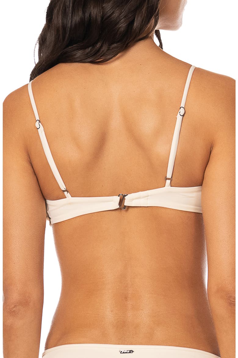 Amatista Whisper Lace Bikini Top, Alternate, color, LIGHT BEIGE