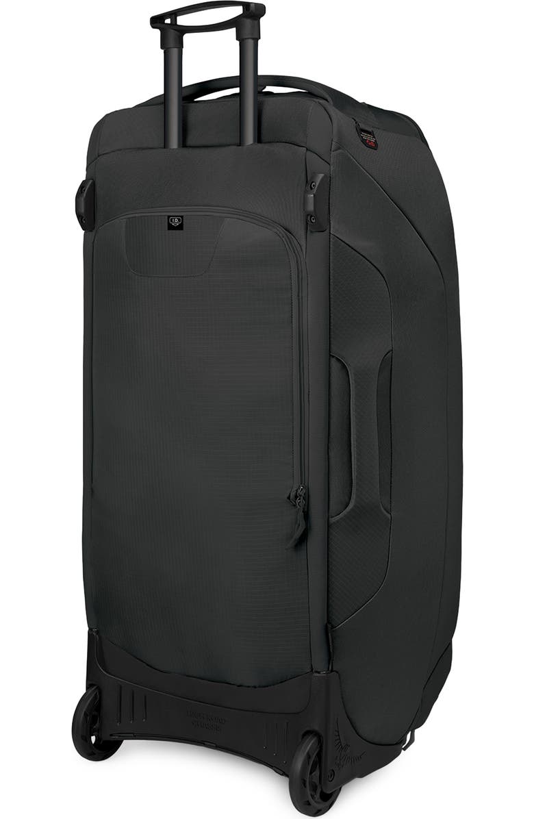 Osprey Sojourn 36-Inch 130-Liter Shuttle Wheeled Recycled Nylon Duffle Bag, Alternate, color, Black