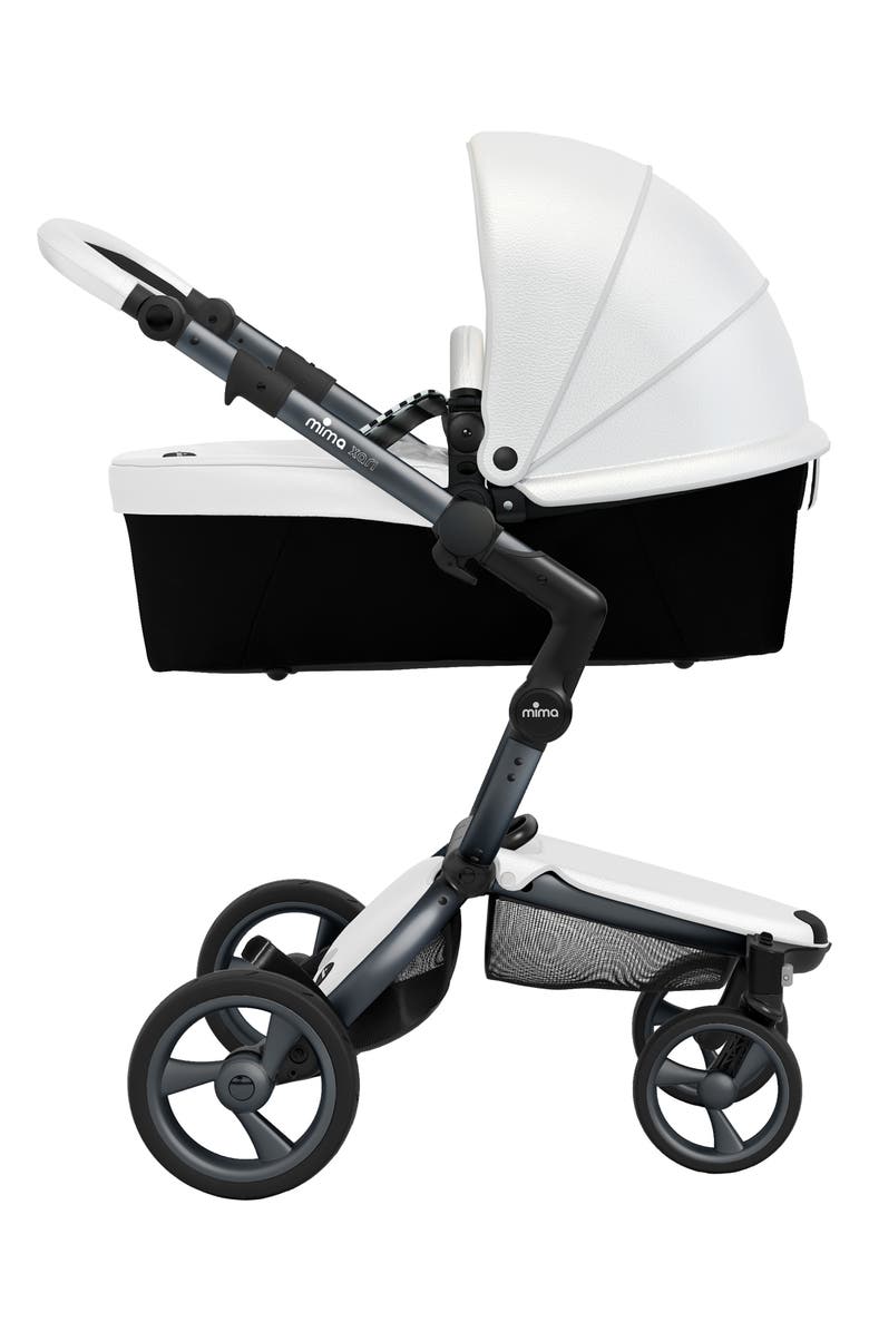mima Xari Graphite Chassis Stroller with Reversible Reclining Seat & Carrycot, Alternate, color, 
