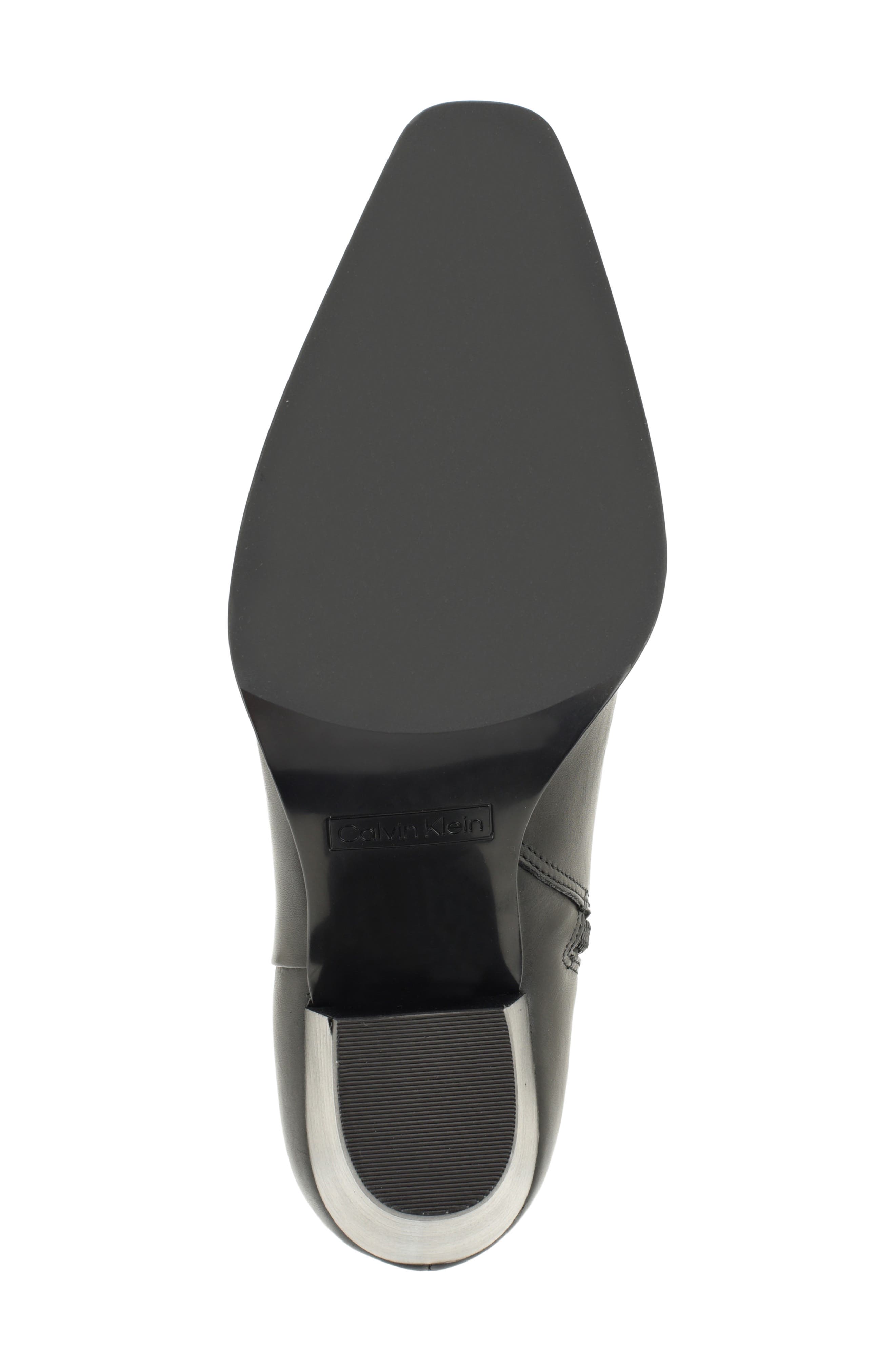 Hartford Leather Bootie, Alternate, color, BLACK 001