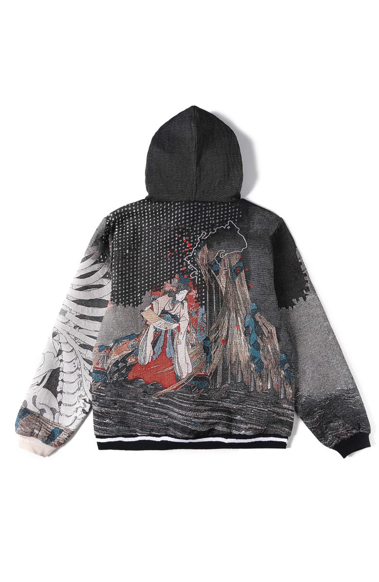 VERYRARE Gashadokuro Hoodie, Alternate, color, Grey