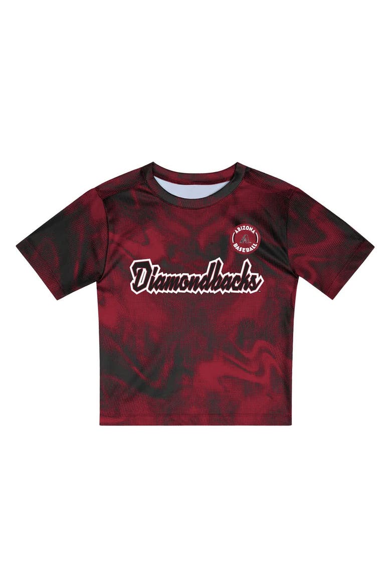 Toddler Red Arizona Diamondbacks Pinch Hitter Infielder T-Shirt & Shorts Set, Alternate, color, Red