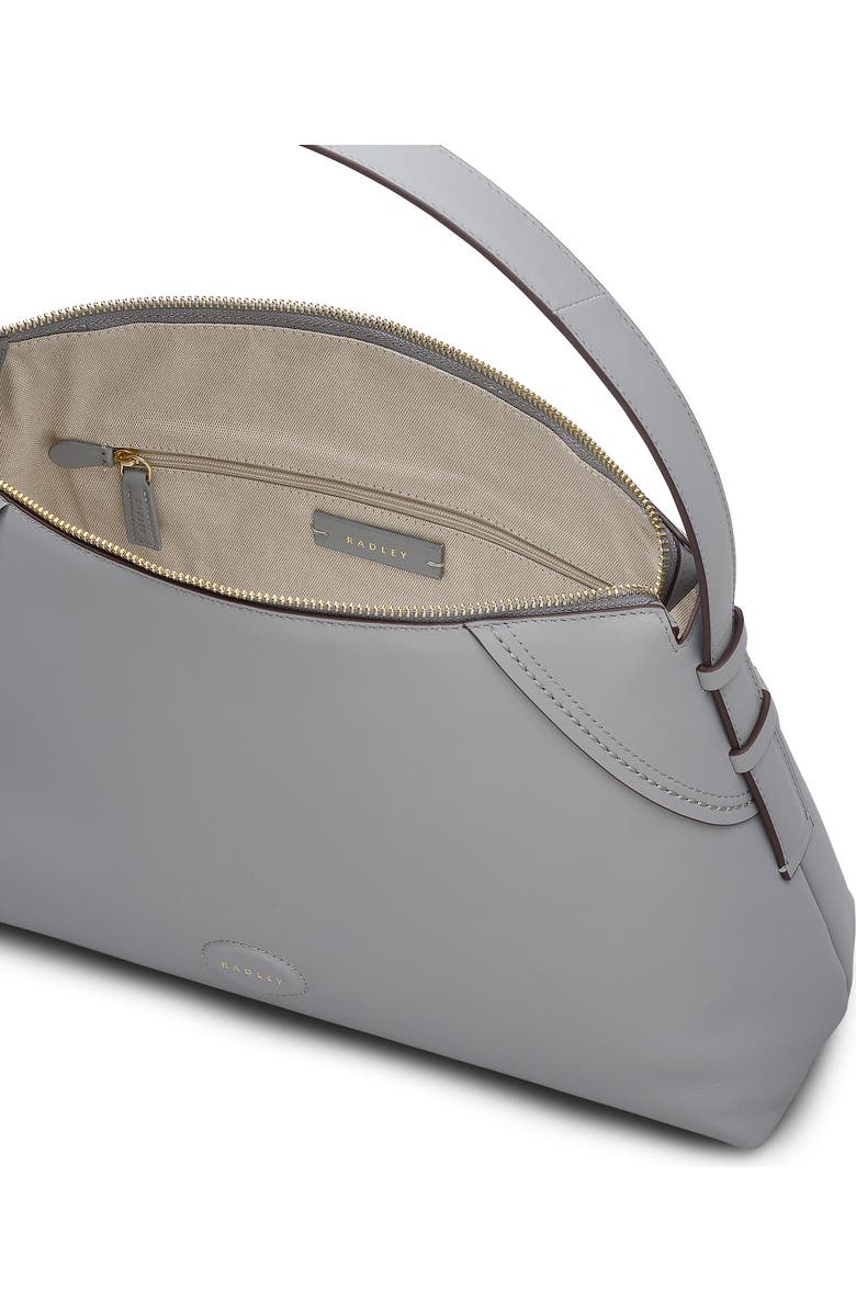 Radley Crawford Mews Large Ziptop Shoulder Bag, Alternate, color, Steel