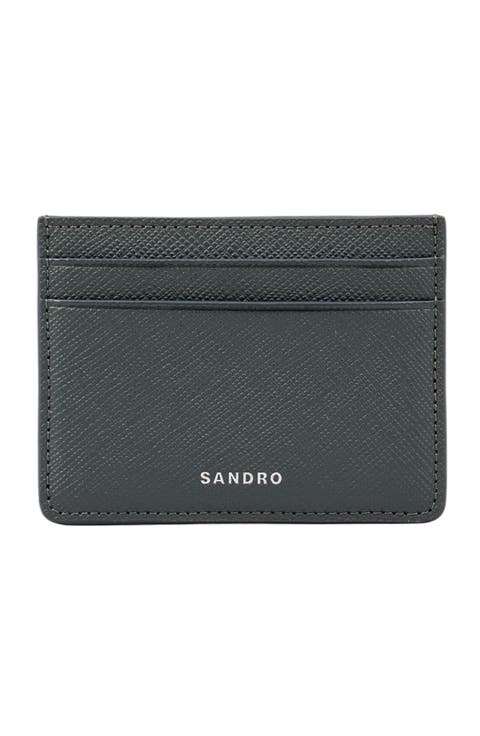 Reconstituted leather cardholder