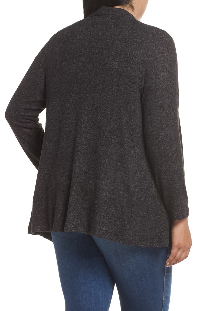 Bobeau Amie Waterfall Cardigan, Alternate, color, 