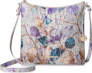 Brahmin Katie Croc Embossed Leather Crossbody Bag