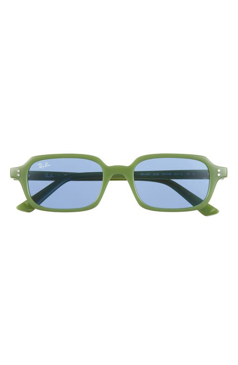 Zuri 52mm Rectangle Sunglasses