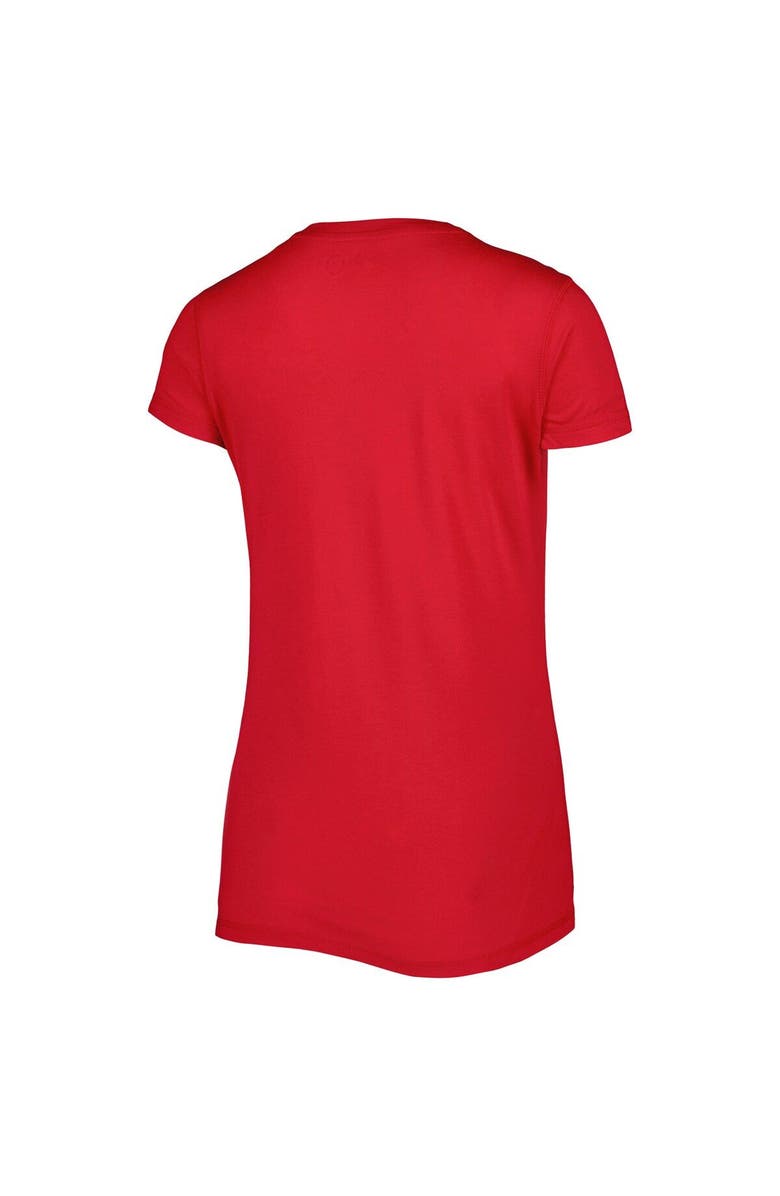 CONCEPTS SPORT Women's Concepts Sport Red/Black Cincinnati Bearcats Badge T-Shirt & Flannel Pants Sleep Set, Alternate, color, Red