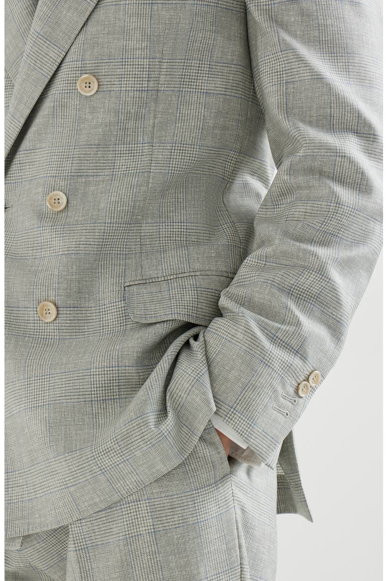 Uconstructed blazer, Alternate, color, Pearl Grey