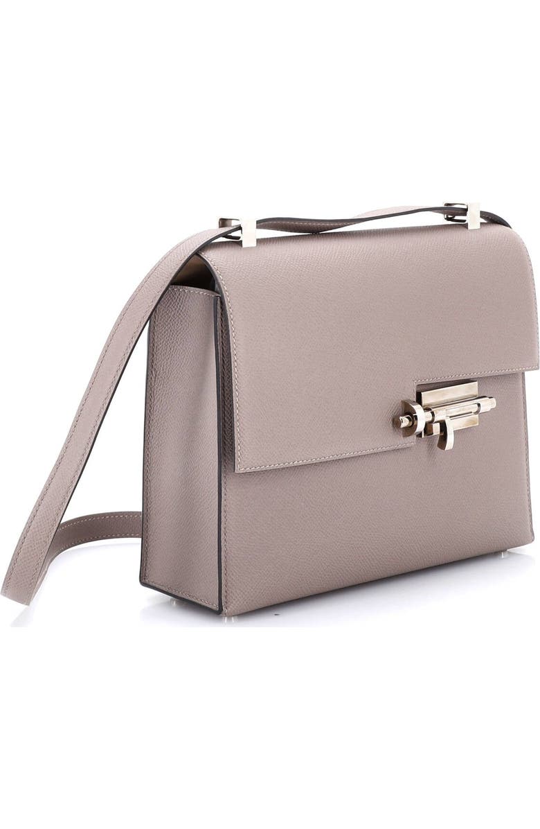 Pre-Owned Hermes Verrou Bag Epsom 21, Alternate, color, Gris Asphalte