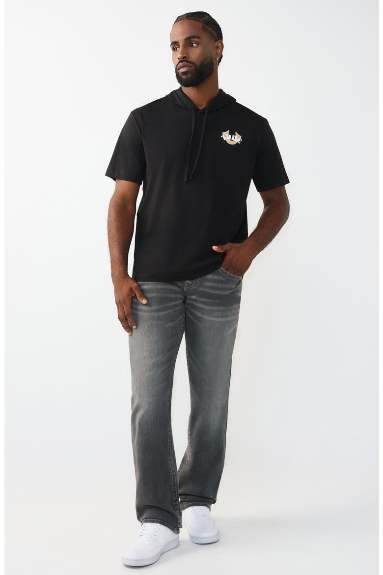 Circular Hoodie T-Shirt, Alternate, color, JET BLACK