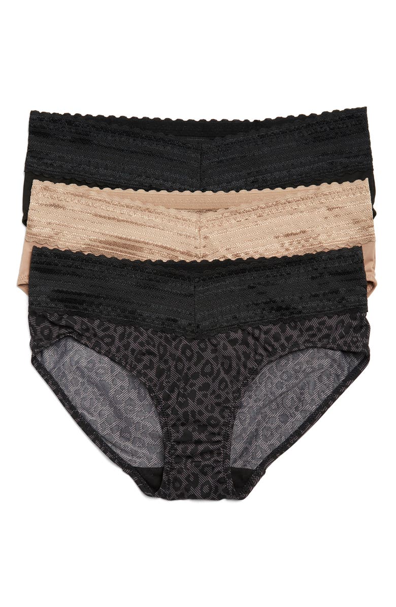 WARNERS No Pinches No Problem Assorted 3-Pack Brief Panties, Main, color,
