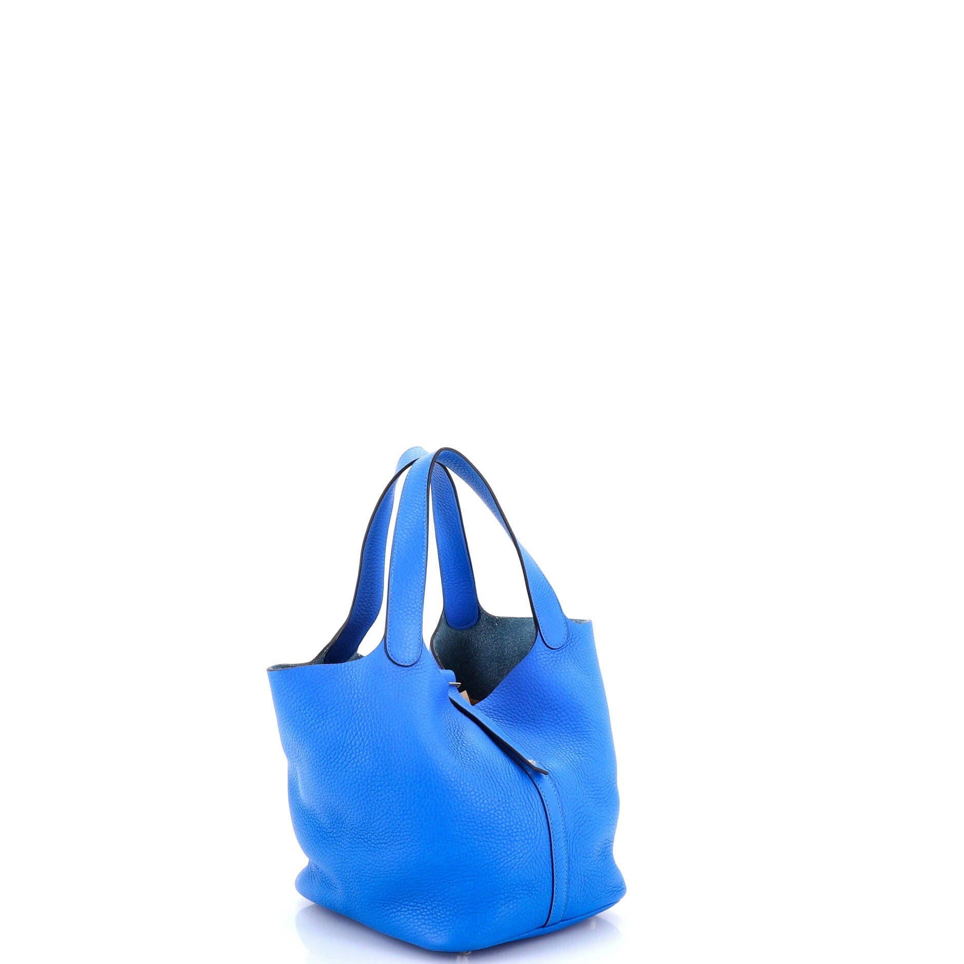 Pre-Owned Hermes Picotin Lock Bag Clemence MM, Alternate, color, 