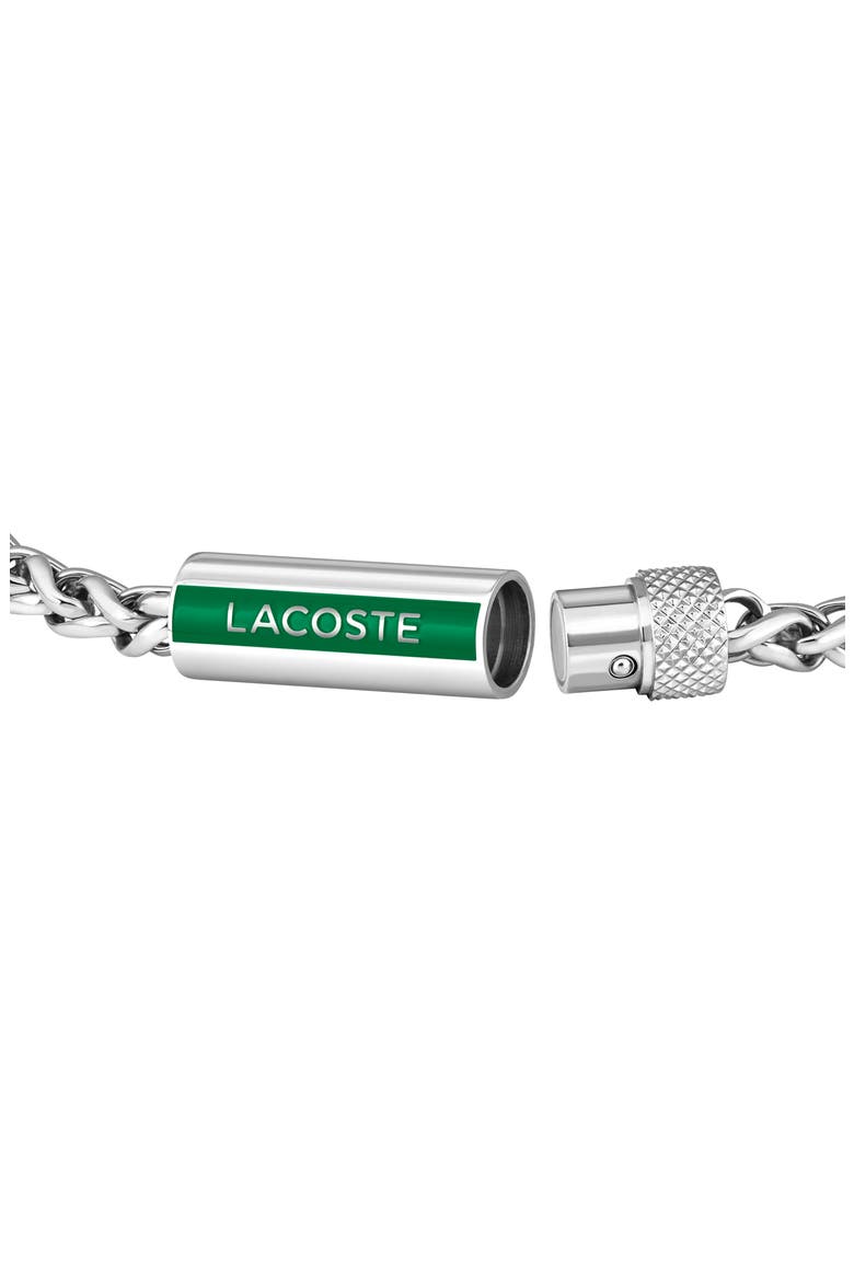 Men's Spelt Bracelet, Alternate, color, SILVER