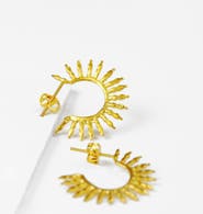 Ottoman Hands Aylin Hoop Earrings
