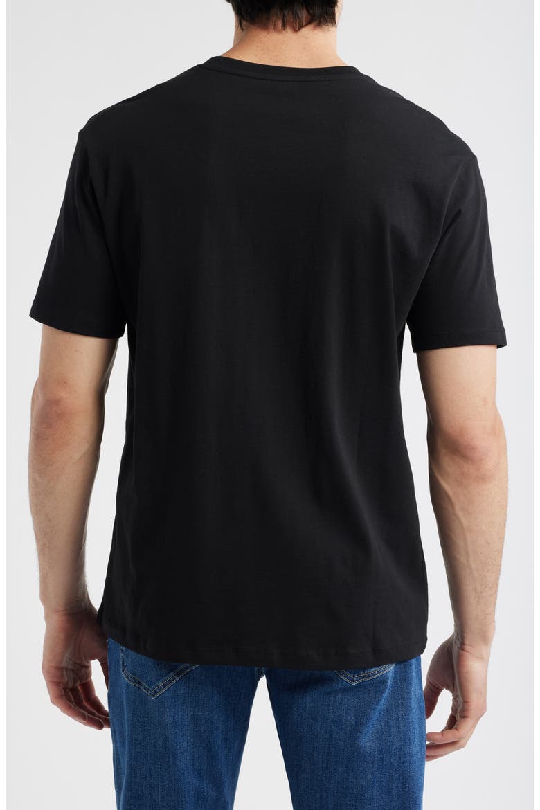 Cotton T-Shirt, Alternate, color, BLACK