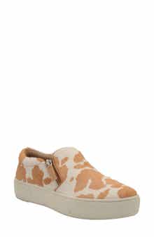 Very Volatile Volatile Normande Genuine Calf Hair Platform Sneaker