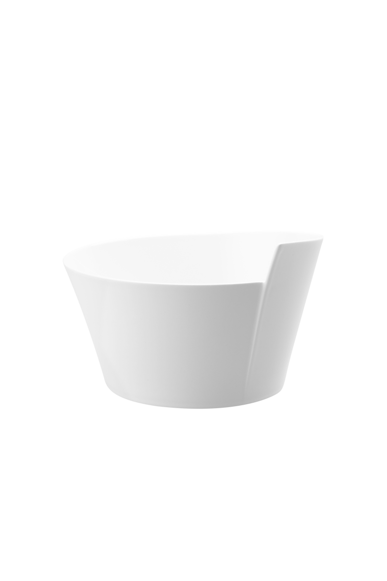 NewWave Medium Round Salad Bowl, Main, color, white