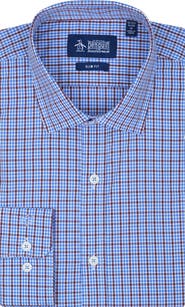 Original Penguin Slim Fit Breezy Check Dress Shirt