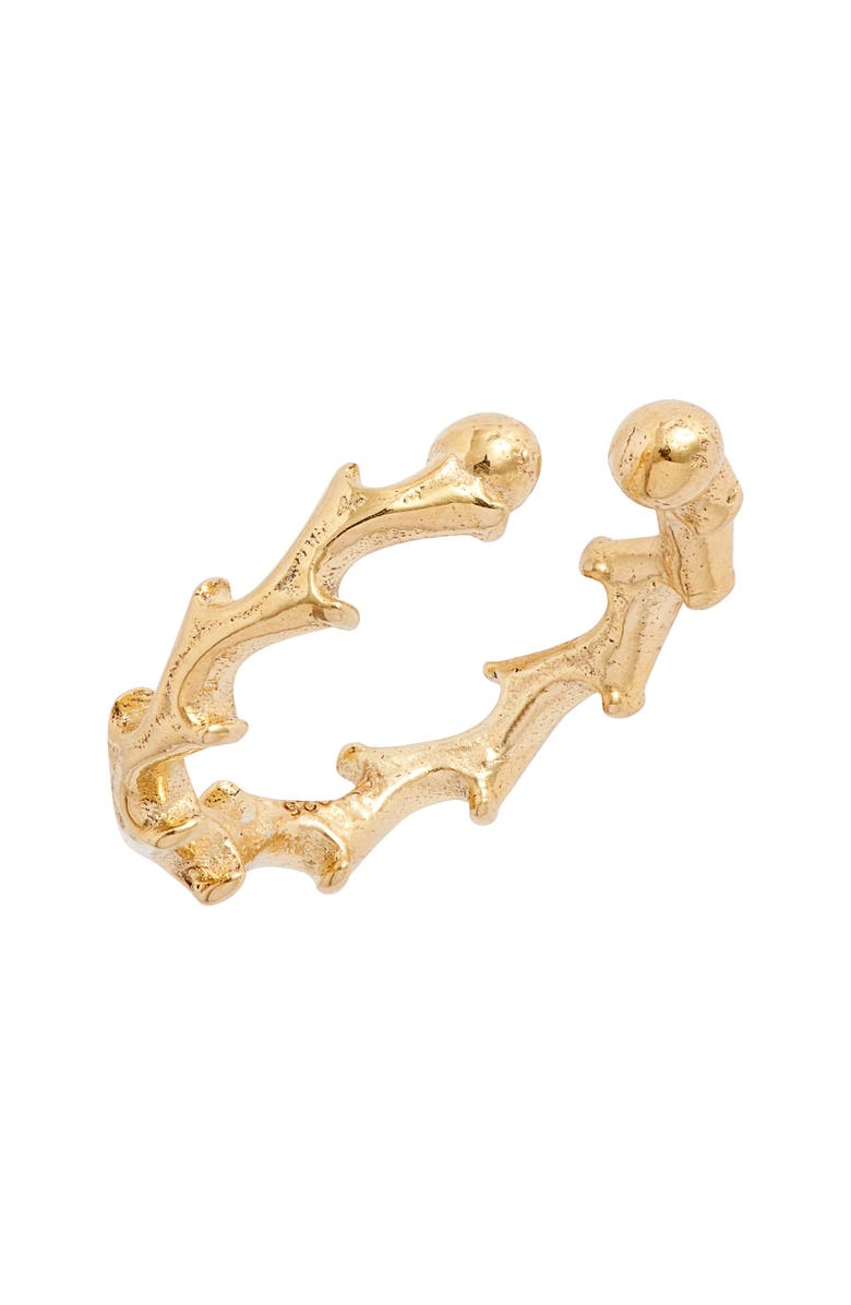 Argento Vivo Sterling Silver Argento Vivo x DRU. Thorn Ear Cuff, Main, color, 