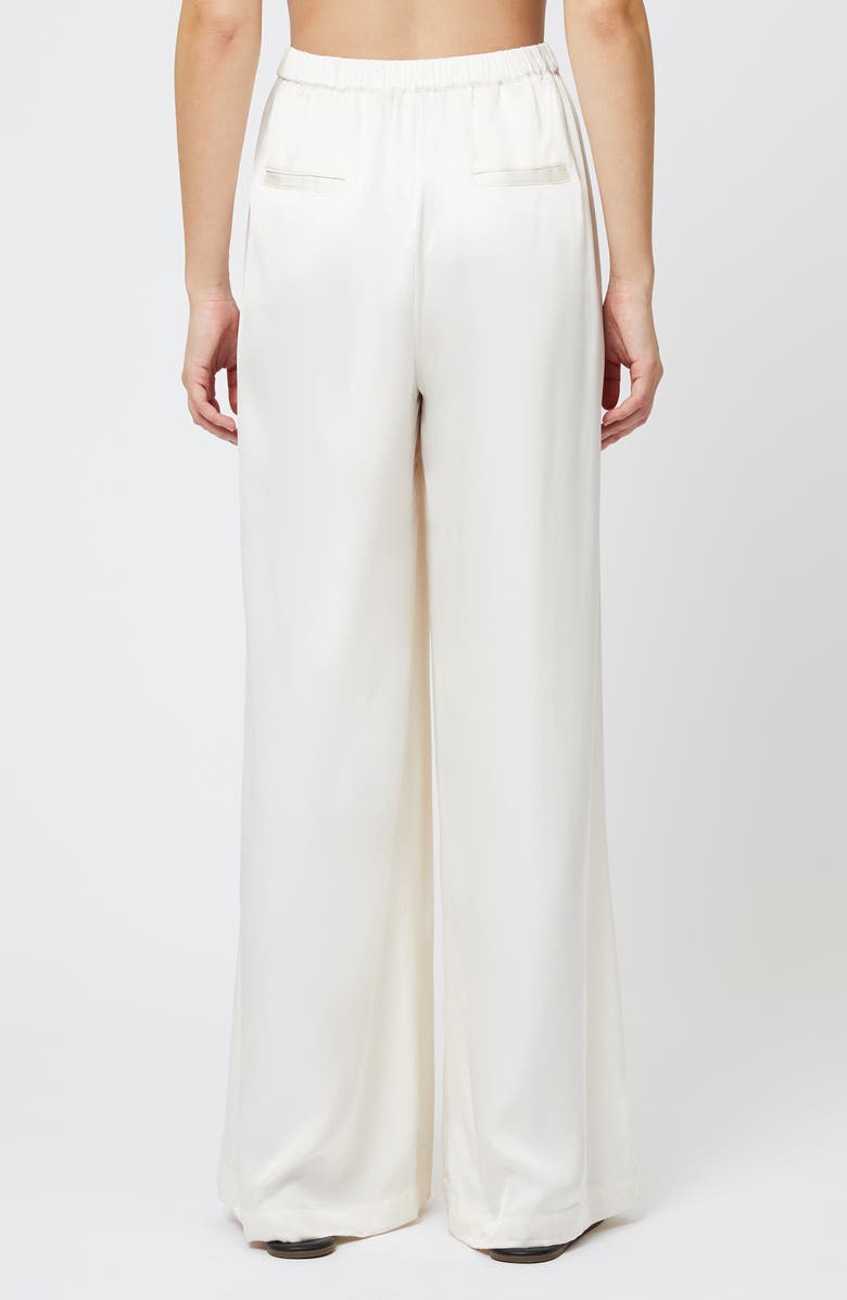 French Connection Wide Leg Pants, Alternate, color, Porcelain Cream