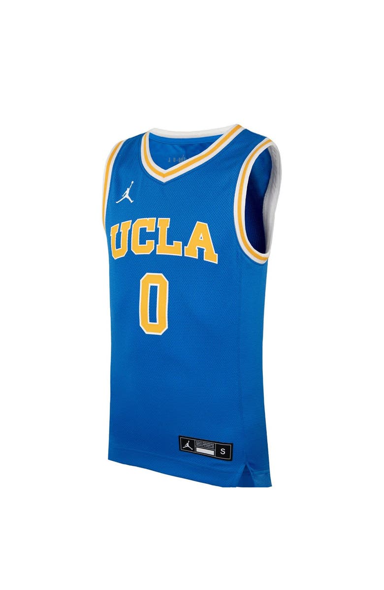Jordan Brand Youth Jordan Brand #0 Blue UCLA Bruins Icon Replica Basketball Jersey, Alternate, color, 