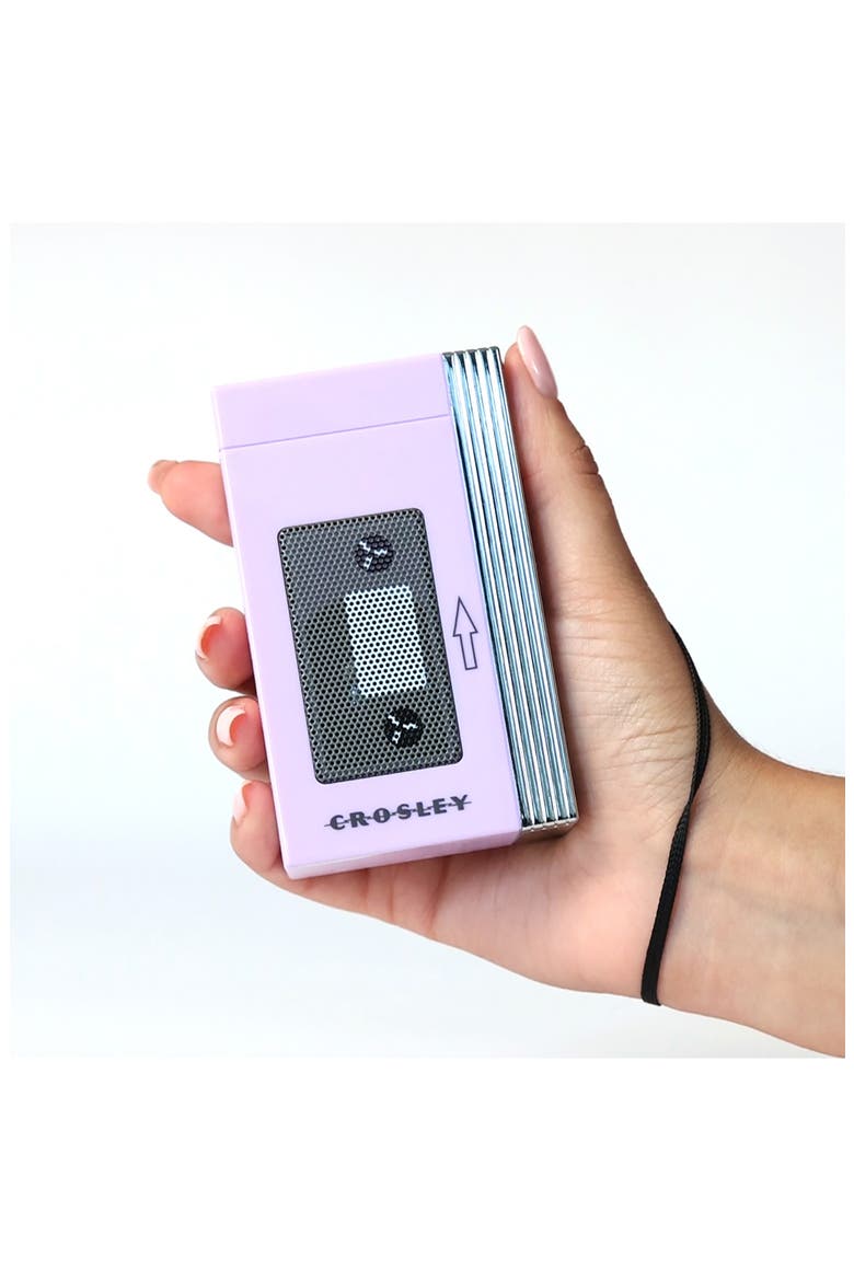 Mini Retro '80s Inspired Portable Bluetooth® Speaker, Alternate, color, LAVENDER