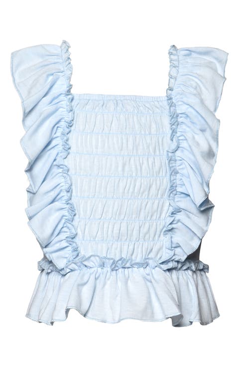 Kids' Ruffle Smocked Top (Little Kid)