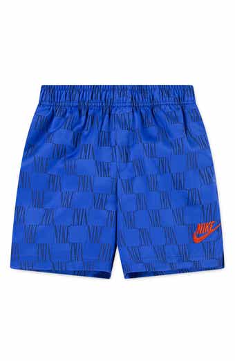 Nike Kids' Logo Check Athletic Shorts