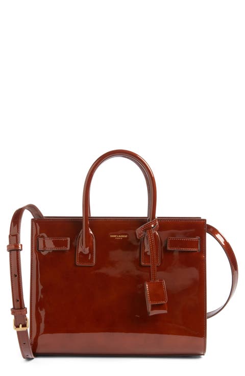 Baby Sac de Jour Patent Leather Tote