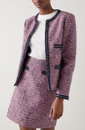 LK Bennett Charlie Trim Tweed Jacket