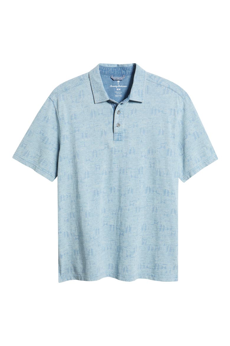 Palm Tini Polo, Alternate, color, BLEACHED INDIGO