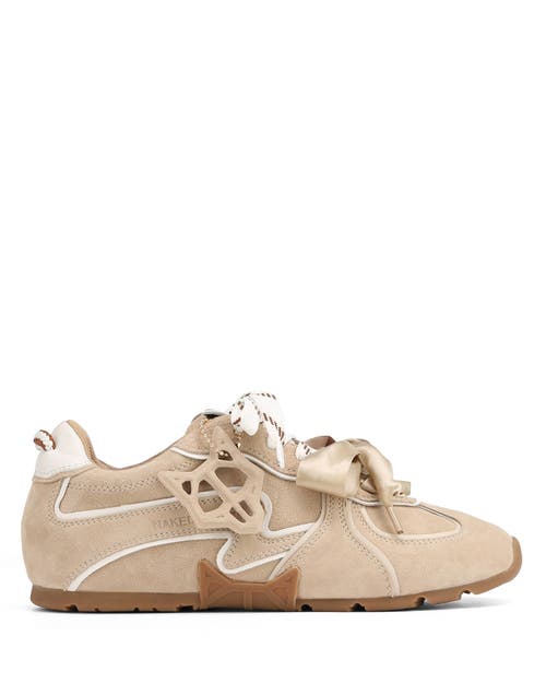 Naked Wolfe Adored Suede Sneaker In Brown