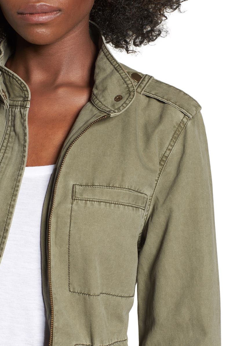 BP. Cotton Canvas Anorak, Alternate, color,