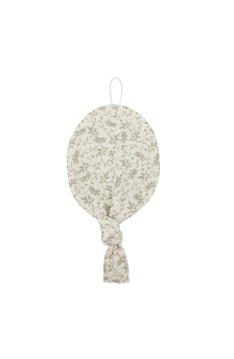 Ely's & Co. Modal French Terry Vine Collection - Muslin Paci Lovey, Main, color, Ivory/Sage