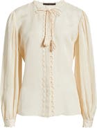 KOBI HALPERIN Harlow Balloon Sleeve Top