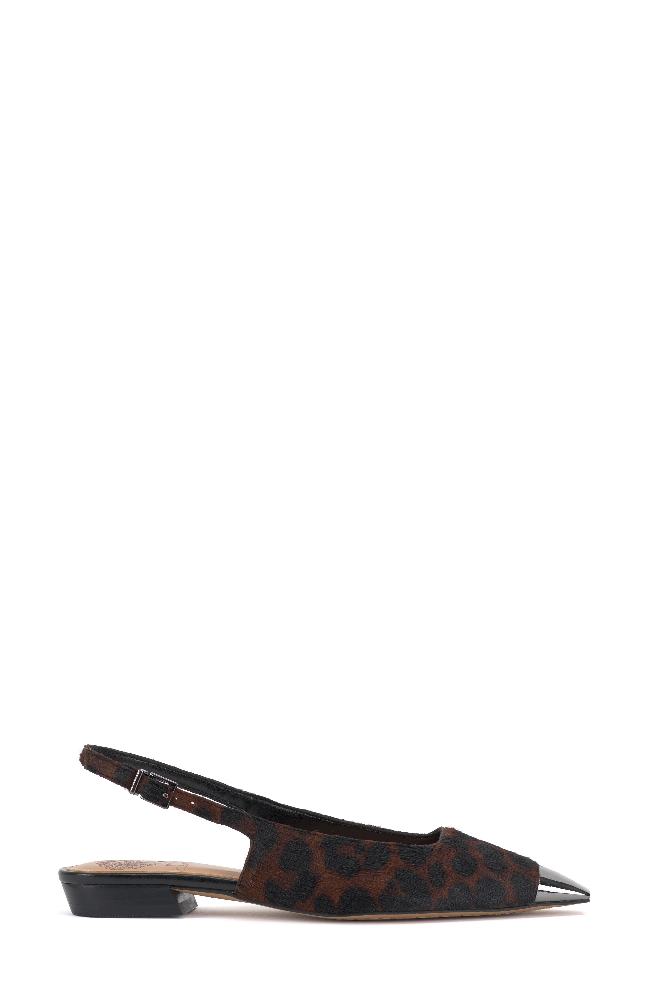 Vince Camuto Sellyn Genuine Calf Hair Slingback Flat, Alternate, color, 