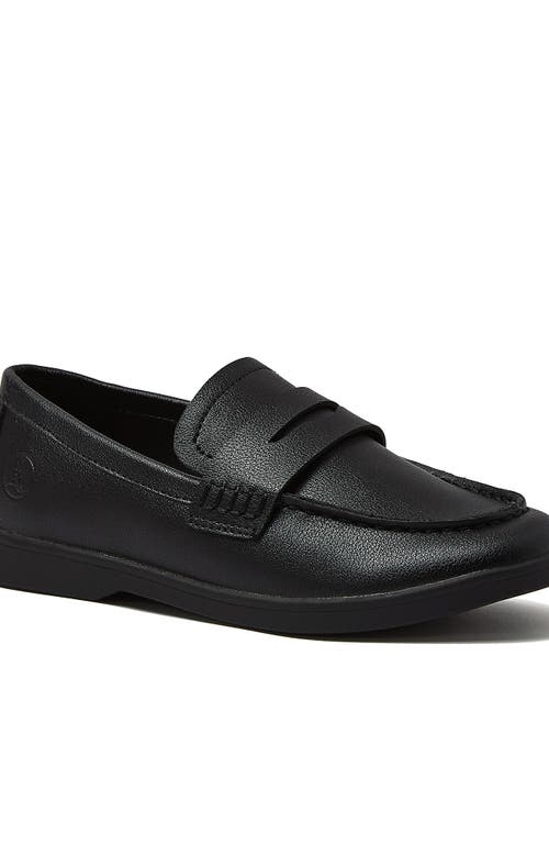 Lands' End Kids Slip On Everyday Penny Loafer In Animal Print