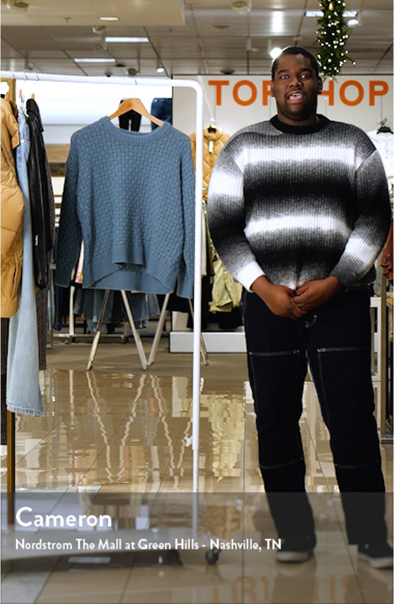 Basket Weave Stitch Sweater, sales video thumbnail